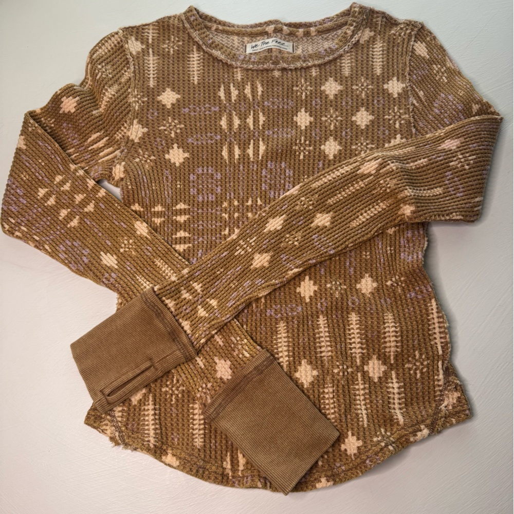 We The Free Multicolor Knit Sweater